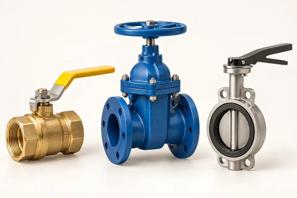 Valves — Product-family illustration